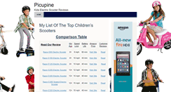 Desktop Screenshot of picupine.com